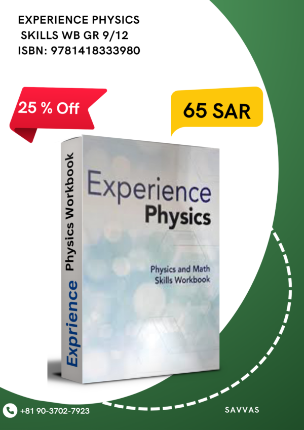 EXPERIENCE PHYSICS 2022 SKILLS WB GR 9/12